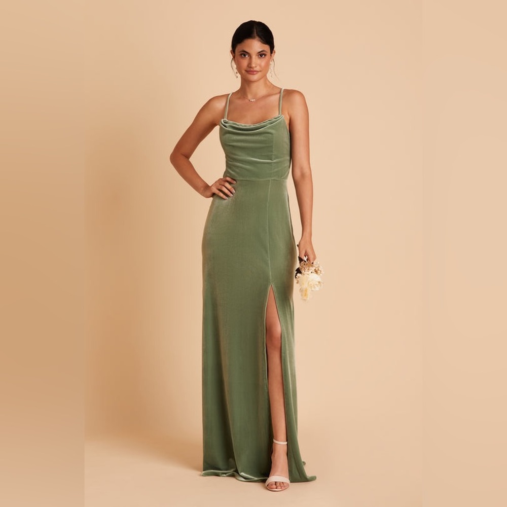 Birdy Grey ash dress in dark sage size XS